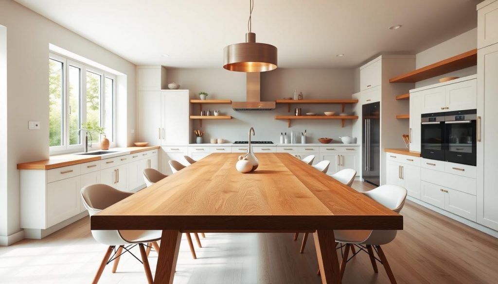 Quelle couleur pour une cuisine blanche et bois ?